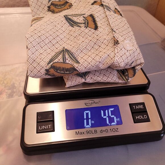 Patagonia Shirt Mens Small Floral Go To Sienna Clay Button Down Organic Cotton - Picture 11 of 11